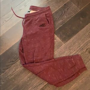 Roots maroon sweat pants